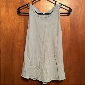 Lululemon Tank Top Green Sage 8 Ribbed